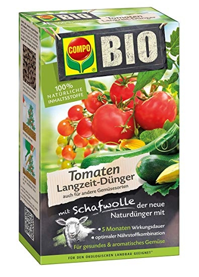 Concime Bio Organico con Lana di Pecora per Pomodori e Orticole a Frutto 750 Gr - Compo