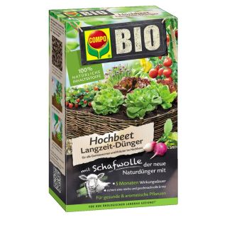 Concime Bio Organico con Lana di Pecora per Insalate e Orticole da foglia 750 Gr - Compo
