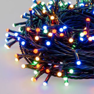 Catena Multi Uso 25m TSP 500 MiniPearl SuperBright LED MULTICOLOR ø5mm - Lotti Importex