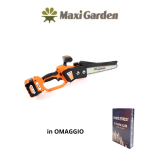 Seghetto a Batteria per potatura XP 19 SP con 2 Batterie +Caricabatteria - ValGarden  CATENA IN OMAGGIO