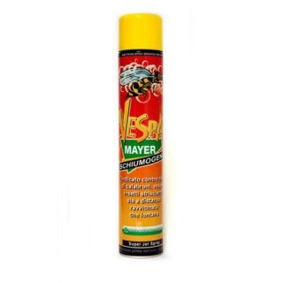 Insetticida Spray Vespe Schiumogeno 750 Ml - Mayer 