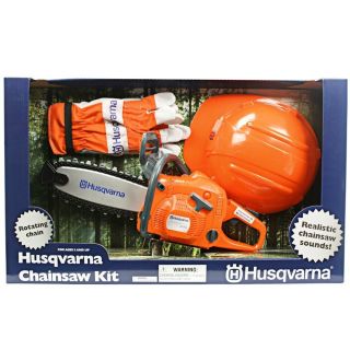 Motosega Giocattolo con Kit Sicurezza - Husqvarna