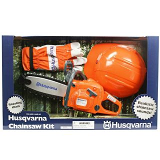 Motosega Giocattolo con Kit Sicurezza - Husqvarna