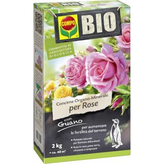 Concime BIO per Rose con Guano 2 Kg - Compo