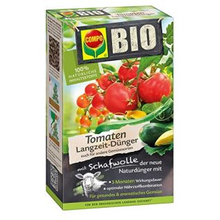 Concime Bio Organico con Lana di Pecora per Pomodori e Orticole a Frutto 750 Gr - Compo