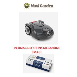 Robot Rasaerba Automower Husqvarna 305 in OMAGGIO KIT INSTALLAZIONE SMALL