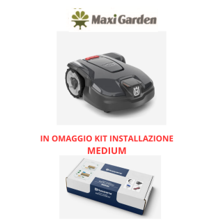 Robot Rasaerba Automower Husqvarna 310 Mark II in OMAGGIO KIT INSTALLAZIONE MEDIUM