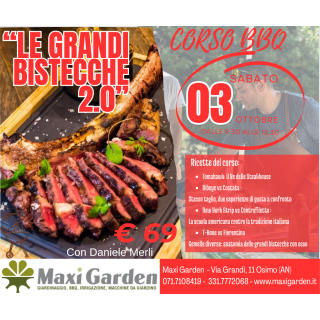 Corso Bbq Sabato 3 Ottobre dalle 9:30 alle 12:30