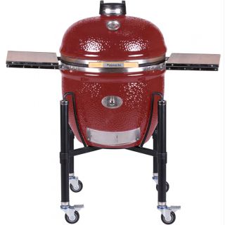 Barbecue Monolith LeChef Pro-Series 2.0 Rosso con Carrello