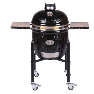 Barbecue Monolith Classic Pro-Serie 2.0 Nero con Carrello