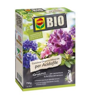 Concime Bio per Acidofile Con Guano 750 Gr - Compo