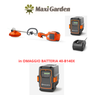Decespugliatore Husqvarna 520iLX Completo Di Batteria 40-B220X e Caricabatteria QC250 Batteria 40-B140X omaggio