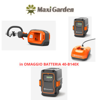 Macchina Multifunzione Husqvarna 525iLK Completa di Batteria 40-B220X e Caricabtteria 40-C500X Batteria 40-B140X OMAGGIO