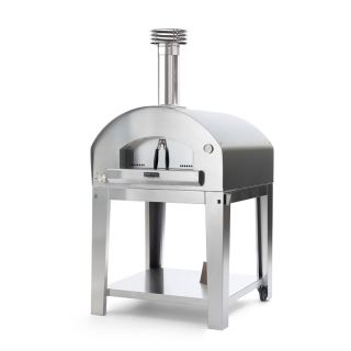 Forno per Pizza a Gas Marinara 80x80 con carrello Fontana Forni