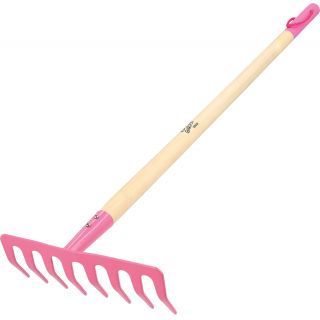 Rastrello 8 Denti Kids Garden Rosa - Stocker