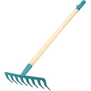 Rastrello a 8 Denti Kids Garden Azzurro - Stocker