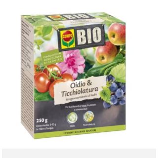 Fungicida Bio Oidio e Ticchiolatura 250 Gr - Compo