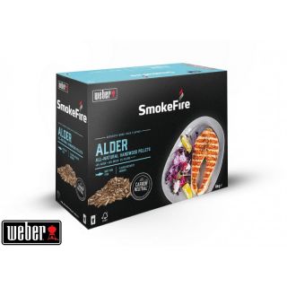 Pellet di Legno Ontano 8 Kg - Weber