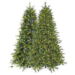 Albero Natale Plutone 470 Led CALDO/MULTICOLOR 210 cm - Flora