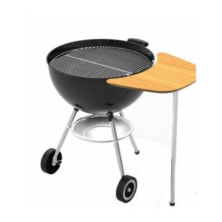 Ripiano Laterale In Bambu'-Tavolo Per Barbecue a Carbone Ø 47 e 57 - Weber