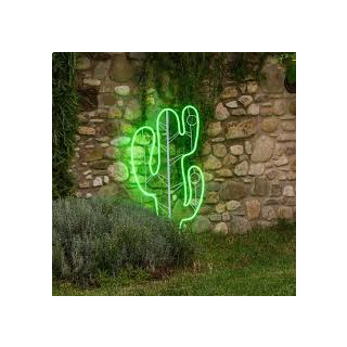 Cactus Verde Neon 480 Led H 120 cm - Lotti Importex