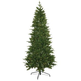 Albero Natale VENERE cm 150 PE+PVC c/200 LED luce CALDA e GIOCHI T785 D86 - Flora