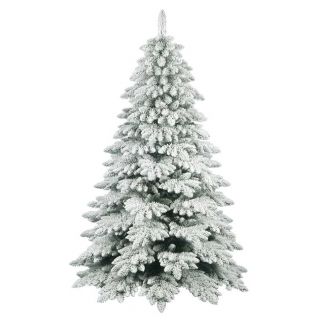 Albero Natale VILLA D'ESTE cm 240 PVC Floccato T1719 D139 - Flora