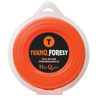 Filo Nylon Decespugliatore Tondo 2,7 mm 77 metri Tekno.Forest