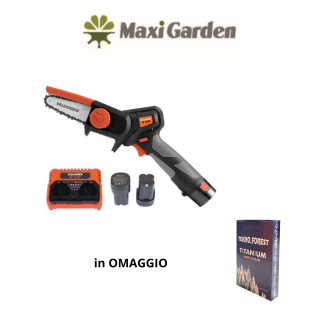 Seghetto a Batteria per potatura XP 10 NP - ValGarden peso 1,02 kg CATENA IN OMAGGIO