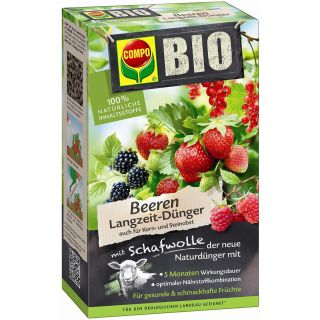 Concime Bio Organico con Lana di Pecora per Piccoli Frutti 750 Gr - Compo