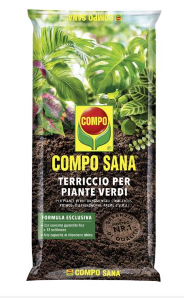Terriccio Compo Sana Per Piante Verdi 20 Lt - Compo
